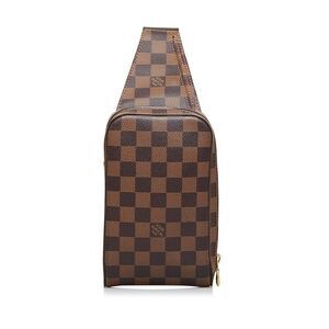 Louis Vuitton Damier Jeronimos BumBag Body Bag Waist Bag Brown